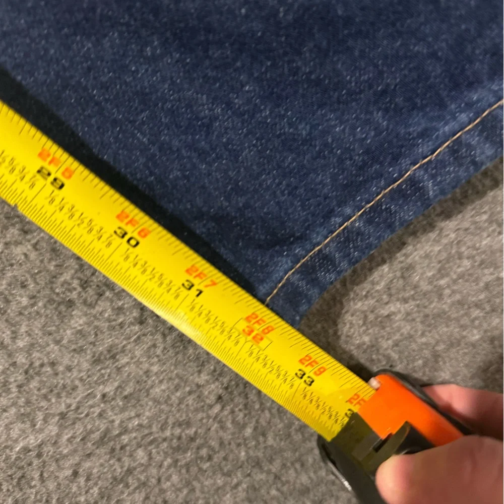Carhartt FR Jeans Mens 40x32 (fit 38x32) blue heavy durable Straight cotton work